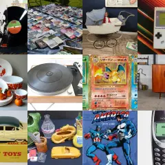 Disques vinyles, livres, vaisselle vintage, Game Boy, cartes Pokémon, meubles scandinaves, jouets Dinky, téléphone Nokia : les objets les plus recherchés en brocante.