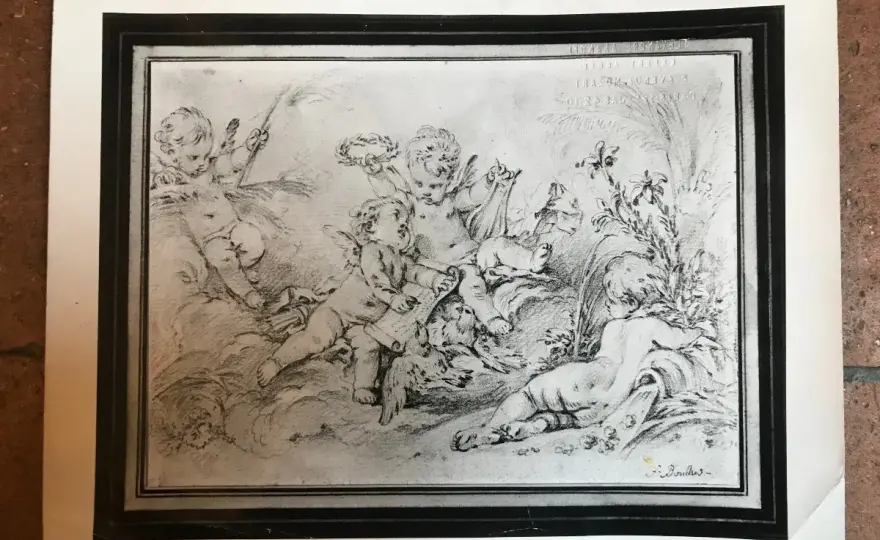 Signature de François Boucher - Comment bien l'authentifier ?