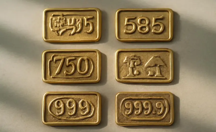Poinçon or 14 carats - Comment identifier le titre 585 sans erreur ?