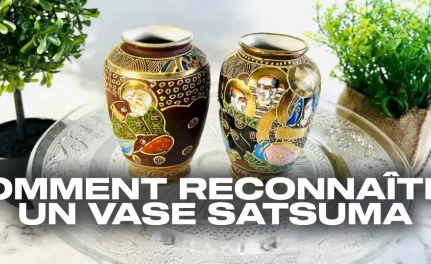 Comment reconnaître un vase Satsuma - Les signes qui ne trompent pas