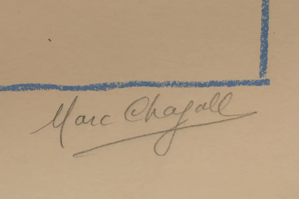 Signature Marc Chagall - Comment l'identifier et éviter les faux ?